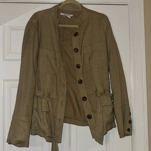 Fully lined linen Blend jacket/blazer by zara basic